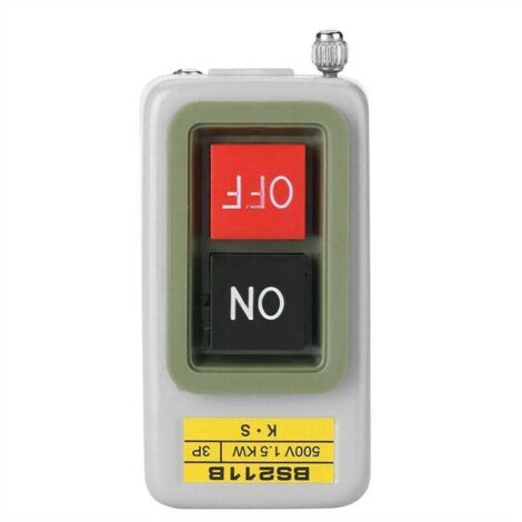 AC 220V/380V Self-locking push button BS211B A (1/4)