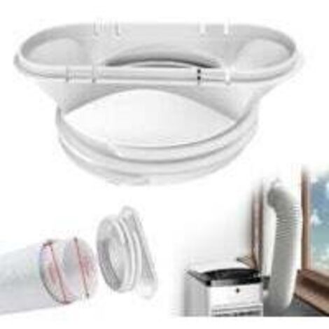 Portable air conditioner hose kit, extendable air conditioner ventilation hose extension kit, exhaust hose for air conditioner, dehumidifier and dryer.