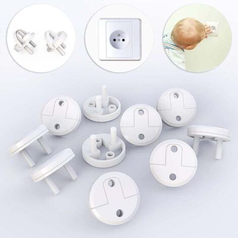 20 Removable French Socket Covers for Babies [No Key or Adhesive Required] Original New Generation Protection for Home and Baby. (1/5)