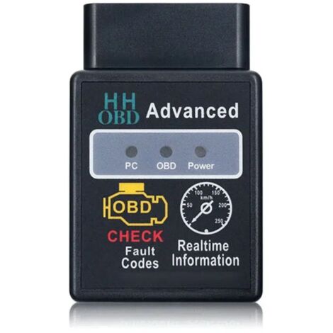 HH OBD ELM327 V2.1 Bluetooth Diagnostic Tool - OBD2 OBDII CAN BUS Engine Scanner Interface Adapter (1/5)