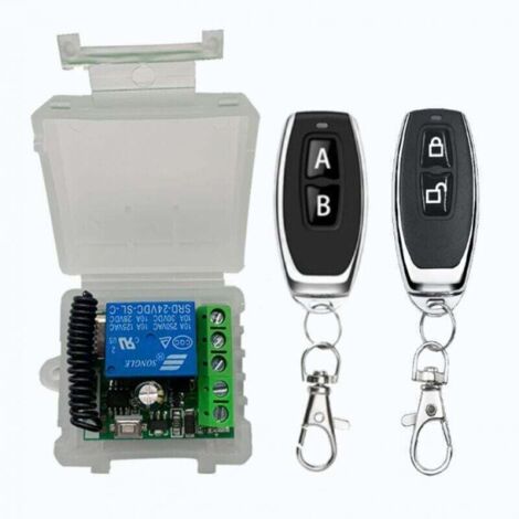 Motor remote control and wall transmitter, wireless remote control for access control, DC electric lock lights, electric door controller