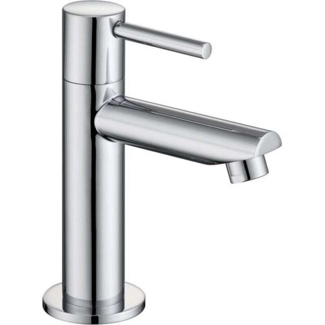 Cold water tap, sink tap, bathroom tap for guest bathroom with cold water connection