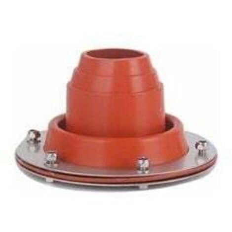 Chimney pipe seal, chimney pipe gasket, silicone tent stove penetration, chimney pipe connector (1/5)