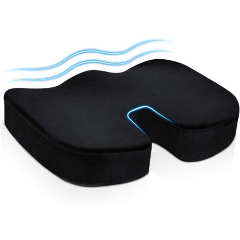 Ahlsen seat cushion, memory foam seat cushion, anti-decubitus seat cushion, seat cushion for sciatica, for car seat, chair, wheelchair (1/5)