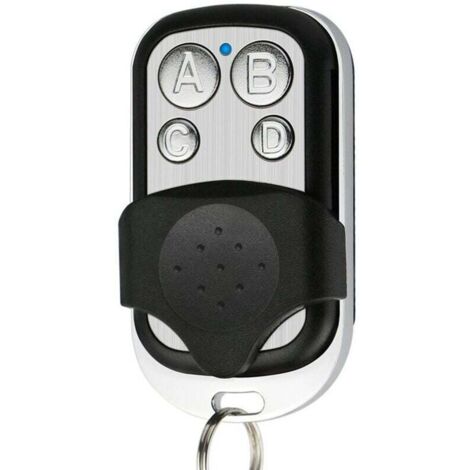 2-pack universal gate remote controls, 433.92 MHz frequency for automatic gates, long range – programmable universal gate remote control with fixed code and 12V battery included