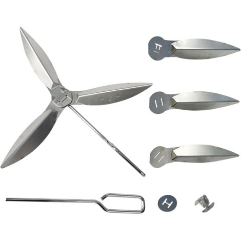 Set of 2 one-touch cleaning systems, 47 cm (18-1/2 inch) one-touch cleaning sets, compatible with charcoal grills 7443 90992 3618 307443 307408 90719