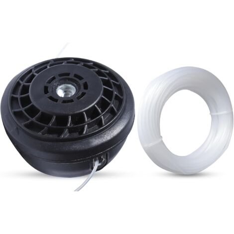 Cutting head with M10 x 1.25 mm left-hand thread and 2.4 mm x 15 m replacement spool for round cord (1/5)