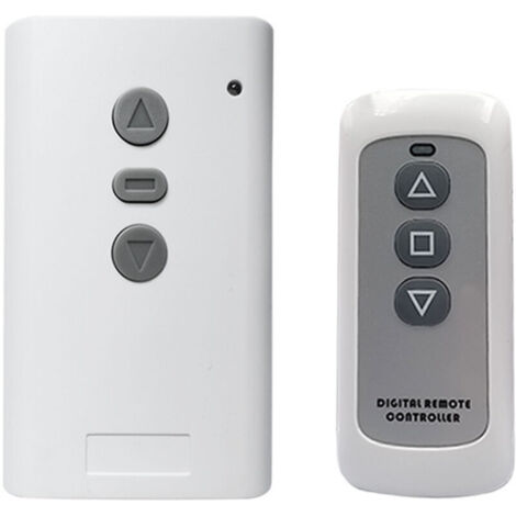 220V inverter for AC motors – Smart control for blinds, garage doors and projection screens – Radio remote control included