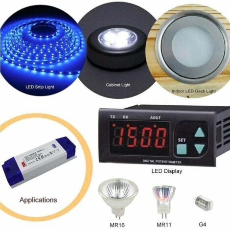12V LED Transformer - 230V to 12V LED Transformer - 0-36W LED ...