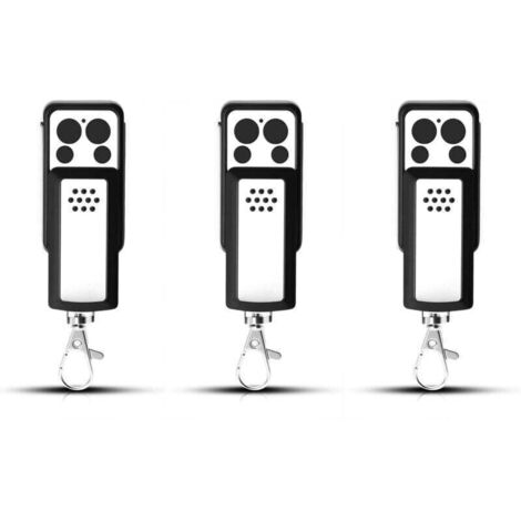 Remote controls for gate automation – Compatible with Avidsen 114253, 104257, 104250 – Compact sliding design, 4 channels, stable signal, easy cloning