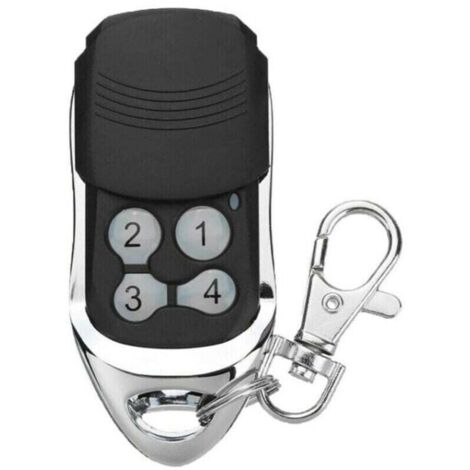 Remote control compatible with Normstahl Crawford transmitters EA433 2KS, EA433 4KS, RCU433-2, REC433-4, T433-4 and EA433 2KM