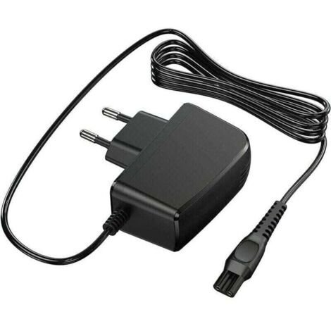 Replacement charger (15V) for Philips HQ8505 shavers, compatible with the 1000, 3000, 5000, 7000, 9000, QP6650, QP6550, QP6620, QP6510 and QP6520 series power adapter cable for electric beard trimmers (1/4)