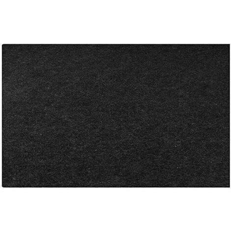 Fireproof fireplace mat, non-slip fireplace mat, fireproof mat (1/4)