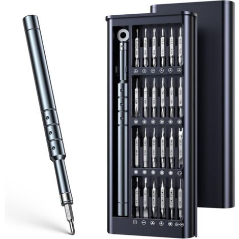JOREST 52 IN 1 Precision Screwdriver Kit, Christmas Gift for Men and Dads, Mini Portable Tool Set with Torx Star P2/P5 Triwing Y000, for Macbook, iPhone, Switch, PC, PS5/4, Laptop, Glasses, Watches (1/5)