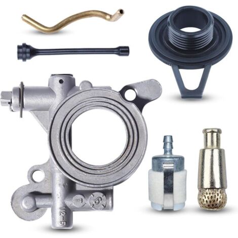 Oil Pump Worm Oil Line Filter Kit For Husqvarna 365 371 372 XP 372XP 362 Chainsaw (1/5)