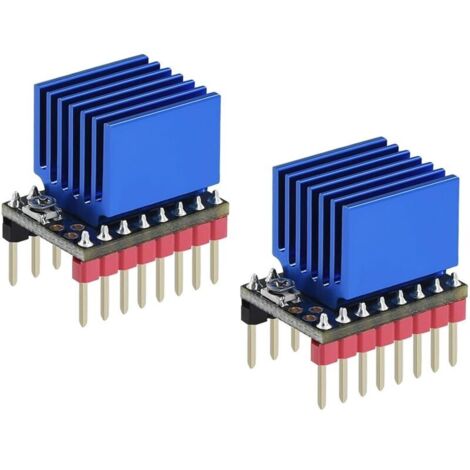 TMC2209 V2.0 3D Printer Stepper Motor Driver Ultra Quiet with Heatsink Endless Tip Zero Return 2 Pack (1/5)