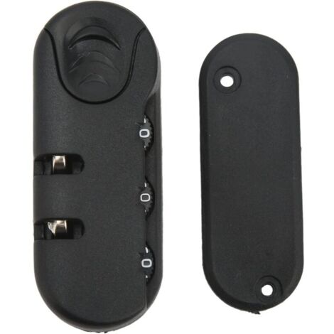 Suitcase Security Lock, Luggage Combination Lock, High Security 3-Digit Combination Code Replacement Lock for Suitcases and Toolboxes (1/5)