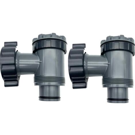 pool accessories piston valve replacement valve pool shut-off valve piston valve filter pump for swimming pool piston valve fitting for Hnemix INT-EX Bes-tw-ay Coleman - (1/5)