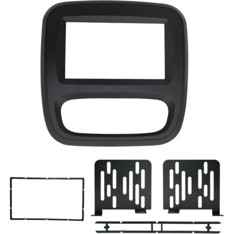 DIN Stereo Car Radio Fascia Kit Compatible with Renault Trafic and Opel Vivaro 2015+ (1/5)