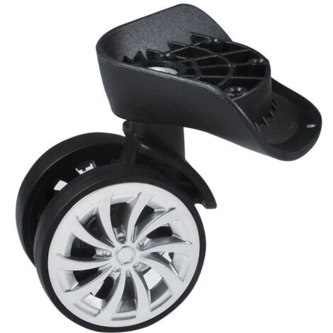 Luggage suitcase wheels, Suitcase wheels, Tourist suitcase wheels, Universal replacement suitcase wheels, 2 swivel wheels with a diameter of 55 mm for luggage, Luggage Swivel Wheels