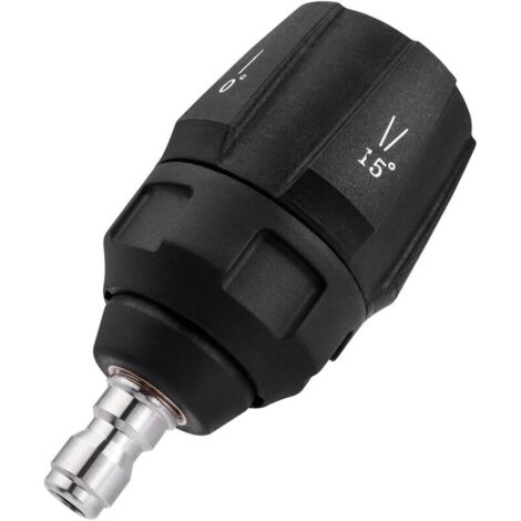 5-in-1 High Pressure Washer Nozzle with 1/4" Quick Connect Fitting, Multiple Angles 0° 15° 25° 40° (1/5)