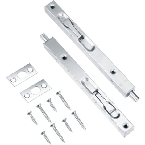 Pieces Concealed Door Latch Security Bolt, Sliding Lever Handle Latch, Locks and Bolt Concealed Door Latch