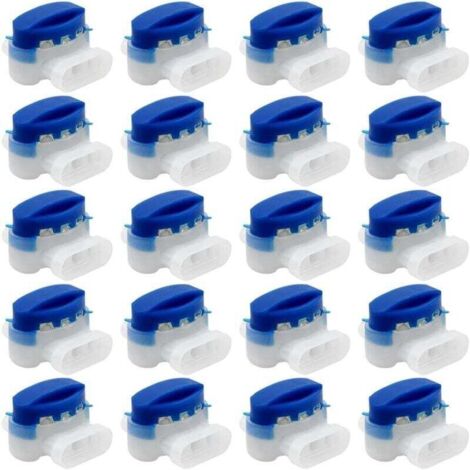 40-piece cable connectors, 314 gel-filled resin terminals, waterproof cable fittings for outdoor garden, robotic lawnmower, and car. (1/5)