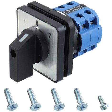 20A/660V 3-position rotary cam control transfer switch SZW26-20/D202.2 (1/5)