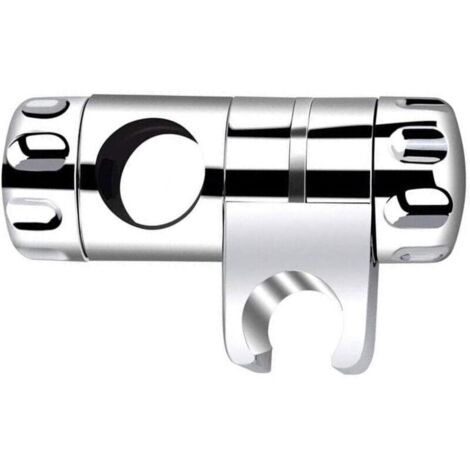 Adjustable shower holder, ABS replacement shower bracket, handheld shower holder for sliding shower bar, 25mm clamp bracket (1/5)