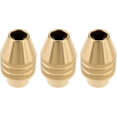 3x Keyless Chuck Compatible with D-remel 4486 225 1/32 Inch to 1/8 Inch Flexible Shaft Drill Chuck M8 X 0.75 mm (1/5)