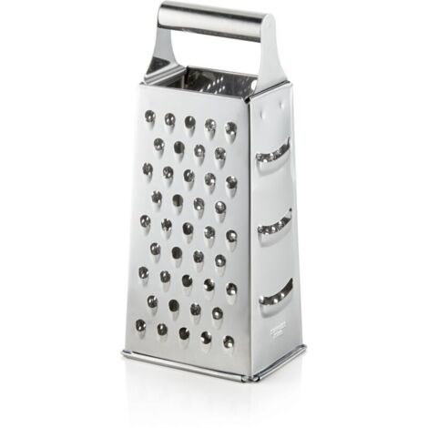 Four-sided grater in stainless steel, 100 mm long x 73 mm wide x 192 mm high - Germany (1/2)