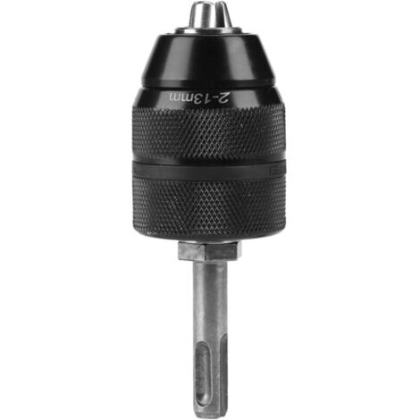SDS Chuck, Drill Chuck, 2-13mm 1/2-20UNF with SDS-plus Tool Adapter, 3 Quick Change Conversion Jaw Chucks for Power Tools and Accessories (1/5)