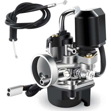 Carburetor, Replacement Carburetor with 17.5mm Bore for Most 50cc Piaggio/Gilera/Aprilia Scooters (1/5)