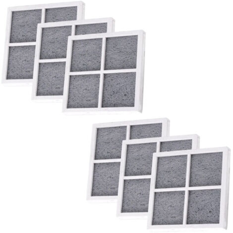 Pack of 6 replacement air filters for LG Pure n Fresh refrigerator (1/5)