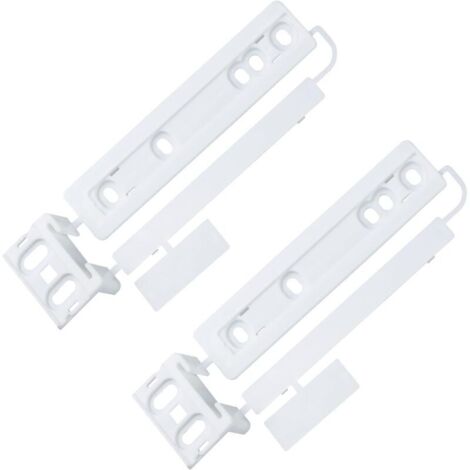 Set of 2 sliding door runners for refrigerators – compatible with AEG refrigerator accessories 223034904/1, 223034904 – built-in refrigerator with sliding door (1/5)