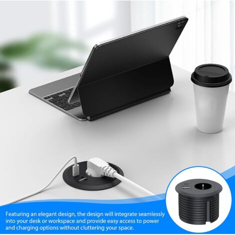 Table Usb Socket Recessed socket with USB, table socket with USB C PD20W, recessed power ...