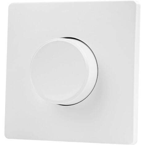 5-300W LED dimmer switch, 100V-240V rotary dimmer switch, recessed single-wire dimmer for dimmable LED, incandescent, and halogen lamps, BQ-TTLDIM-UT