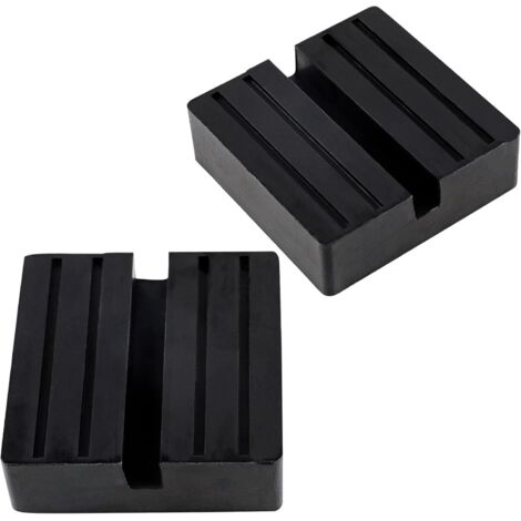 Pcs Rubber Jack Pad (75x75x25mm) Universal Slotted Rail Frame Protector for Jacks, for Cars and SUVs, for Jacks and Lifts (1/5)