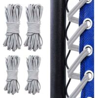 Pieces Elastic Replacement Cords, Lafuma Elastic, Zero Gravity Chair Replacement Cords, Lafuma Relaxing Chair, Zero Gravity Folding Chair, Chaise Longue (Grey)