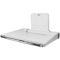 Wall Mounted Folding Shower Seat, Wall Mounted Folding Shower Stool, Non-Slip Shower Chair for Disabled Elderly, 200kg