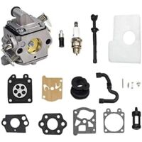 MS170 MS180 C1Q-S57A Carburetor Kit for STIHL 017 018 MS 170 180 180C MS170 MS180 MS170C MS180C Chainsaw/Lawn Mowers with Air Filter Tune Up Kit