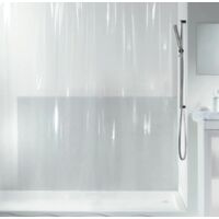 PEVA TRANSPARENT shower curtain 180x200cm Transparent Spirella