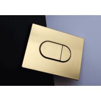 GROHE ARENA COSMOPOLITAN Control Panel – Control Knob, Brushed Cold Sun Finish 38844GN0