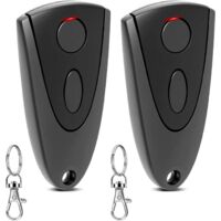 2-pack Novoferm 433.92 MHz hand-held transmitters for Novoferm garage doors – 2-channel remote control – for Novotron 502/504/512/514