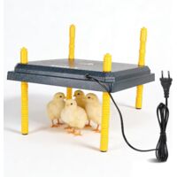 22W Chick Heating Plate, 31 x 31 cm Chick Heating Panel, Adjustable Height