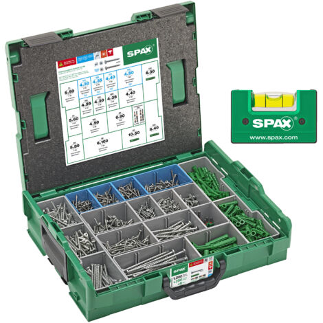SPAX Coffret De Montage Électricien L-BOXX T-STAR plus Grand + Niveau À Bulle 8000000294556