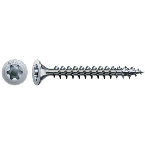 Vis universelle T-STAR T20 tête fraisée filetage total (90 pcs) WIROX - SPAX - 4 x 25 mm