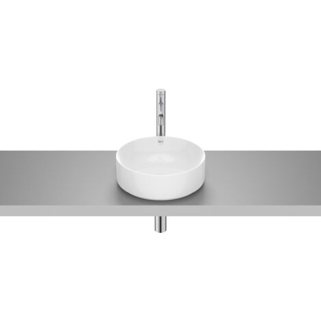 Lavabo de porcelana de sobre encimera ONA - ROCA Forma: Redondo