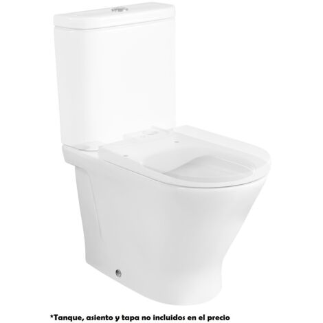 Taza para tanque bajo ROCA rimless The Gap