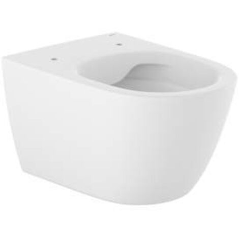 TAZA SUSPENDIDA RIMLESS ONA CON FIJACIONES OCULTAS BLANCO MATE